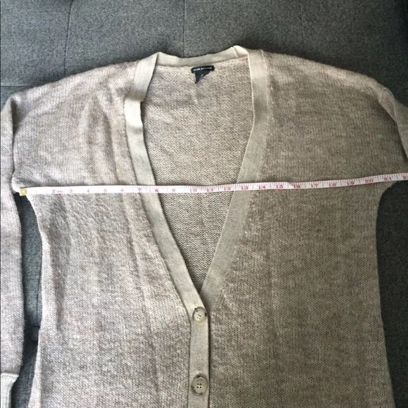 - Club Monaco v neck button down wool blend cardigan - Picture 4 of 5